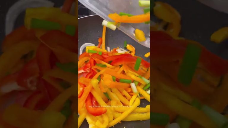 30 minutes coconut spaghettini w/shrimp & stir fry beef strips recipe🤤🤤