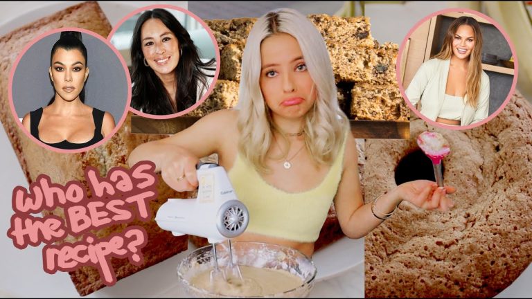 Which Celebrity Has the BEST Banana Bread Recipe? | Ella Elbells