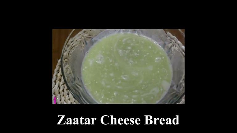 Zaatar Cheese Bread Recipe I Zaatar Manakish