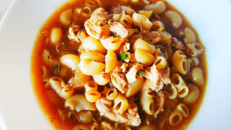 Warm Chicken Macaroni Soup | Winter Recipes|@AkshatasRecipes