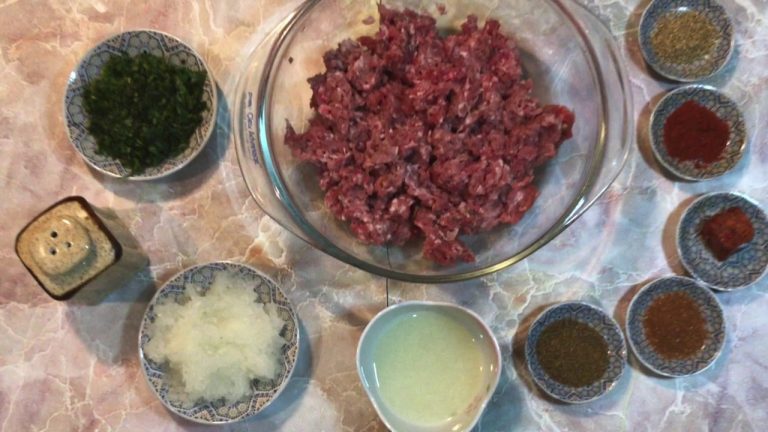 اجيوا تكتاشفوا معايا سرمداق المطاعم في شوي الكفتة ground beef recipes
