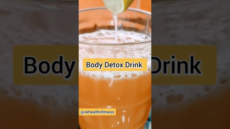 Body Detox Drink | Drink Or Pass ? #shorts #vkhealthnfitness #viral