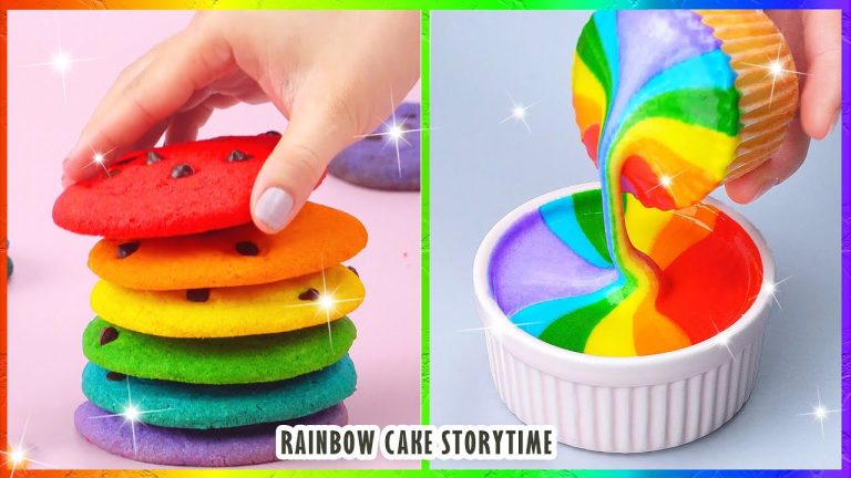 🍉 YUMMY Storytime 🍨 Amazing Rainbow ICE CREAM Cake And Dessert Recipes