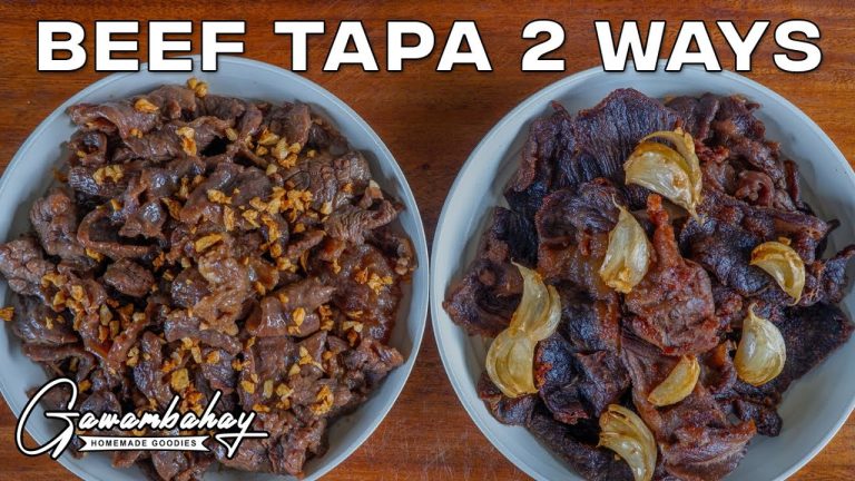 Beef Tapa 2 Ways | Original & Modern Recipe | Gawambahay Ep8