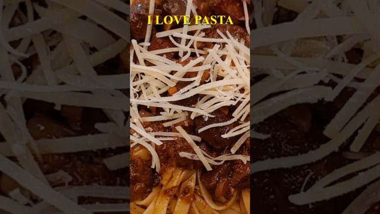 I Love Pasta 💗 #recipe #pasta #cooking