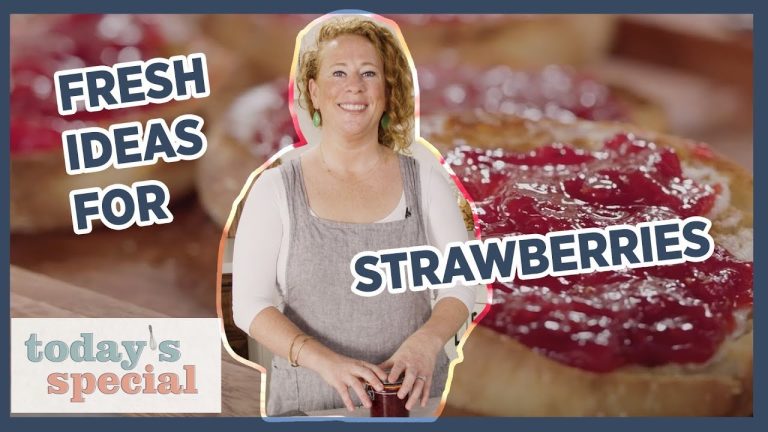 Strawberry Flavor All Year Long with Strawberry Jam and Lemonade | Today’s Special with Ashley Moore