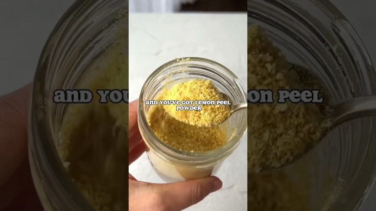 STOP throwing out lemon peels 😤 #shorts