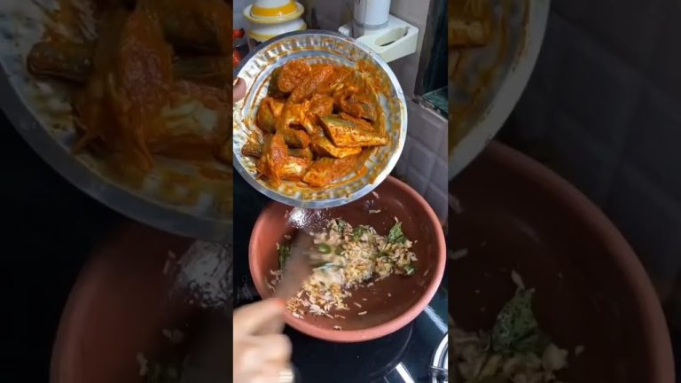 Surmai Ka Sukha Recipe 👍 #shorts #youtubeshorts #seafood #surmaifish #trending