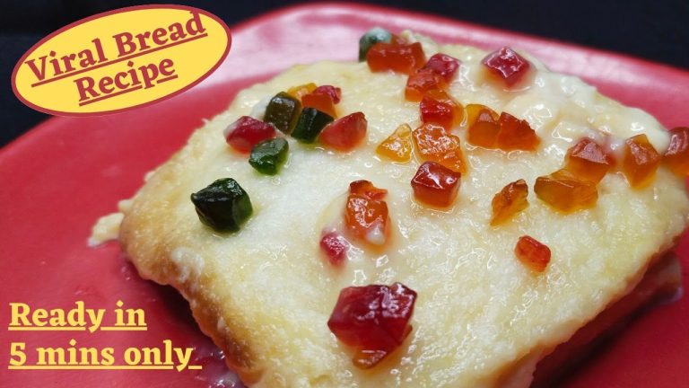 Viral Recipe | Doodh Bread Recipe | Bread Milk Dessert Recipes | Bread Milk Recipe | Bread Recipe