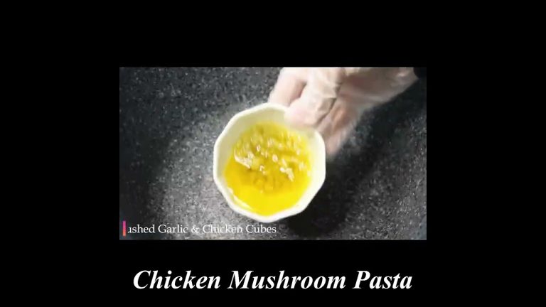 Chicken Mushroom Pasta Recipe