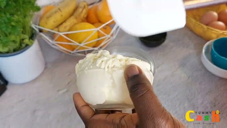 ice kenkey recipe/ kenkey milkshake/mashke /mashed kenkey & ice cream