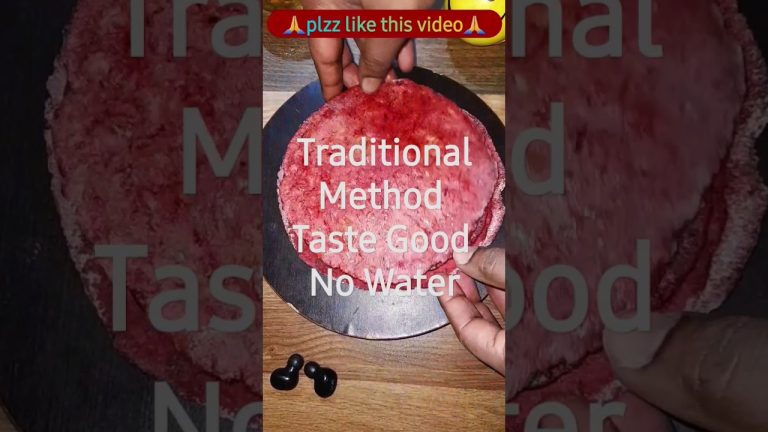 Red Chapati Healthy and Full of Protein #shorts 🔥