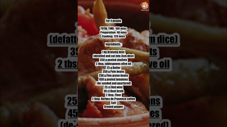 Beef Casserole with Beans