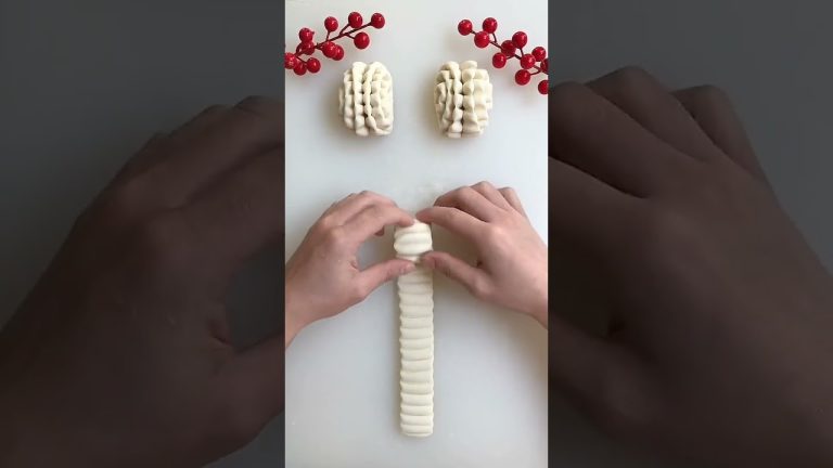 Satisfying & Creative Dough Pastry Recipes (P114) – Bread Rolls, Bun Shapes, Pasta #shorts