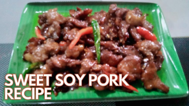 SWEET SOY PORK RECIPE