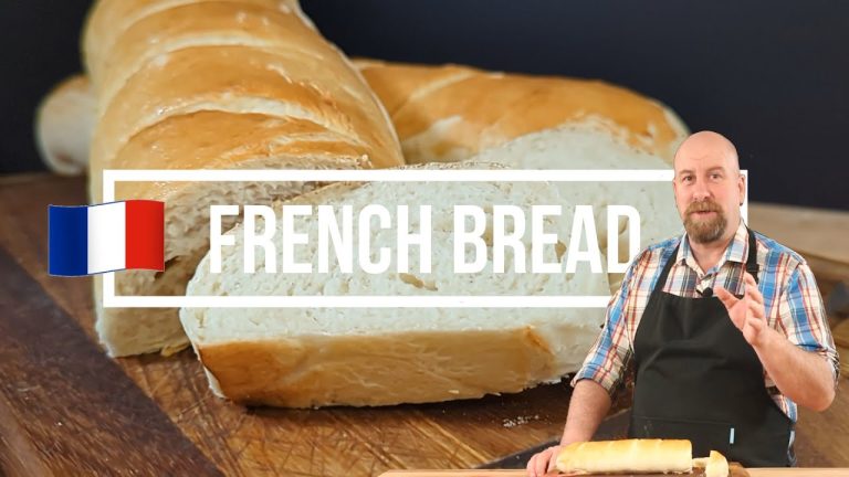 Make your own French Bread at home! A classic recipe in simple steps!