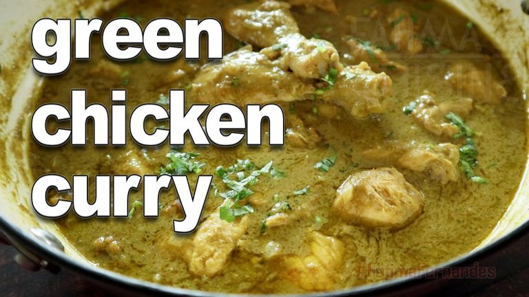 Goan Green Chicken Curry | Hara Chicken Curry Recipe | Authentic Goan Curry