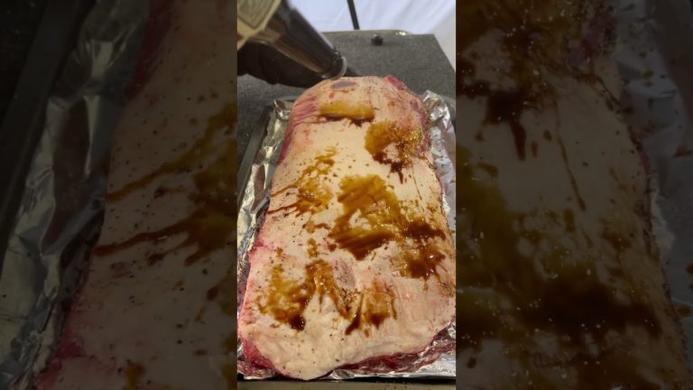 Everyone Loves Brisket! Check out this delicious smoked brisket recipe. #shorts