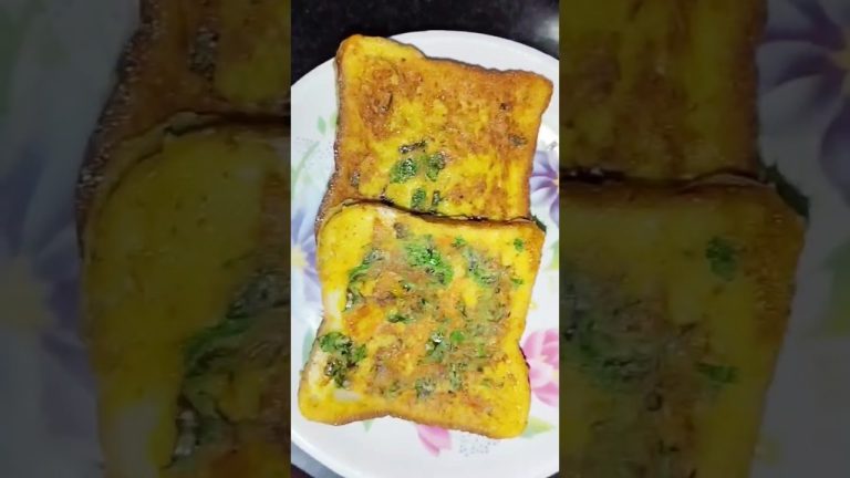 Instant Bread 🍞 & Egg 🥚 Recipe-#shorts #viral #ytshorts