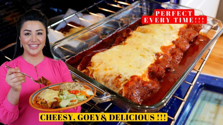 The Chicken ENCHILADAS that Everyone should know How to make, EASY Enchilada Recipe