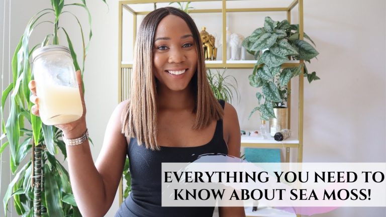 How to Prepare Sea Moss + Make Sea Moss Gel (the right way!!) & A Delicious Sea Moss Smoothie Recipe