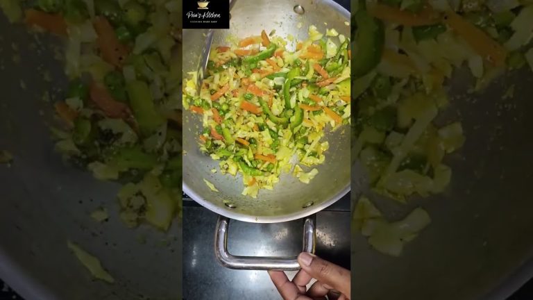 Vegetable Pasta Recipe | Breakfast Recipe #priaskitchen