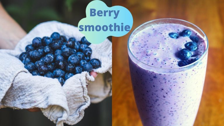 berry smoothie recipes/mixed berry smoothie/Blueberry smoothie/How to make strawberry  smoothie