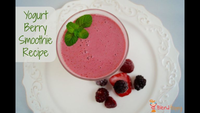 Yogurt Berry Smoothie Recipe