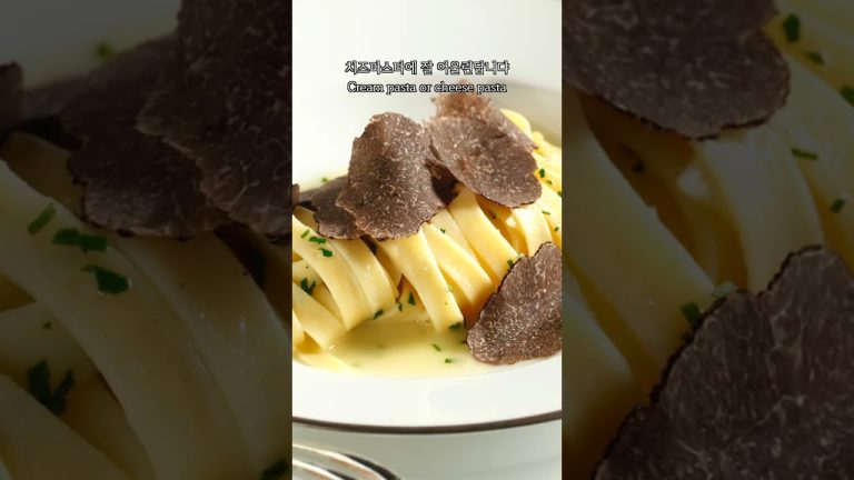 [알고먹자] 파스타 면과 소스 궁합이 따로있다고!?!? 🍝 Pasta noodles & sauce best combo