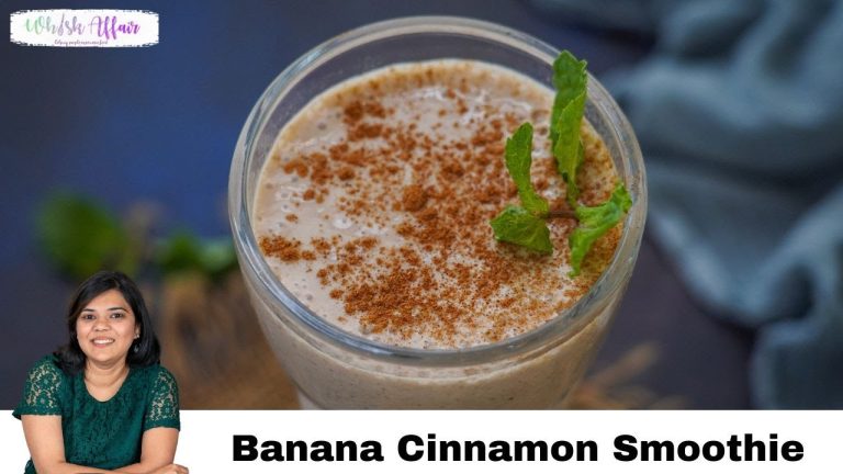 Banana Cinnamon Smoothie Recipe