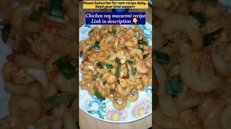How to make chicken macroni #shorts #cooking #food