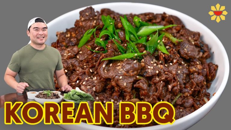 Korean BBQ (Easy Bulgogi Recipe)