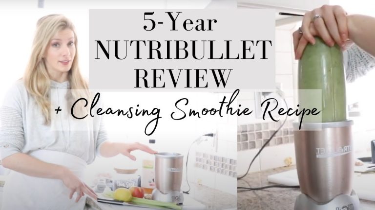 Nutribullet Pro 5-year Review + Cleansing Smoothie Recipe