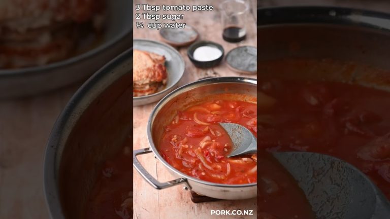 Cantonese Pork Loin with Tomato and Onion