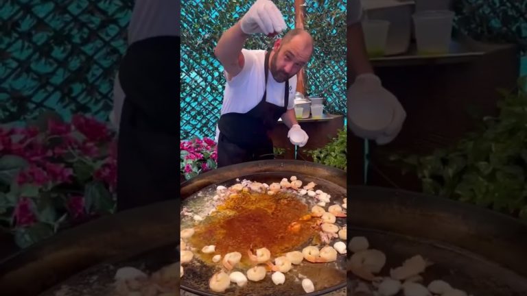 All you can eat Paella Brunch Tres Cazuelas Chinatown Las Vegas Valencian Spanish AYCE Wine Seafood