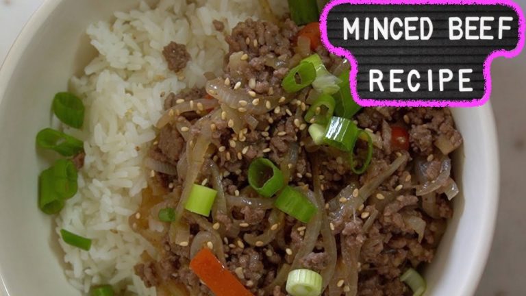 Minced Beef Recipe + 3 Meal Ideas | Ground Beef Recipes | Meal Prep | Cooking with the Ley Sisters