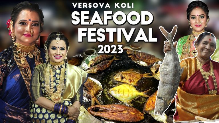 Versova Koli Seafood Festival 2023 | Biggest Mumbai Koli Festival वर्सोवा कोळी सीफूड फेस्टिवल २०२३