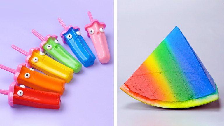 Top Colorful Dessert Recipes In The World | Simple Dessert Tutorials For Your Family