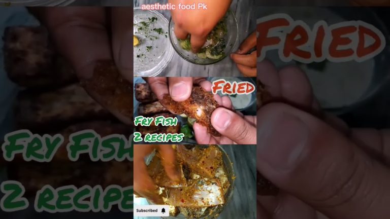 Delicious Winter special Fried Fish recipes #seafood