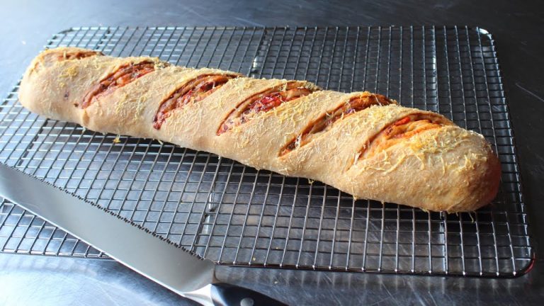 Salami Bread – How to Make a Stuffed Bread Recipe