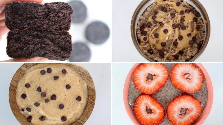 Easy Vegan Dessert Recipes UNDER $1 (High Protein, Oil Free)