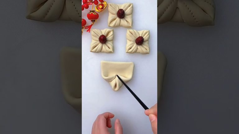 Satisfying & Creative Dough Pastry Recipes (P128) – Bread Rolls, Bun Shapes, Pasta #shorts