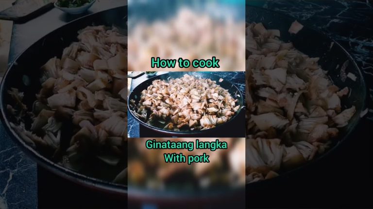 ginataang langka with pork .. how to cook #howto, #cooking, #short,