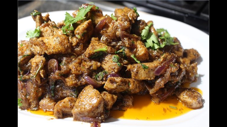 Black Pepper Chicken | Quick & Easy Black Pepper Chicken Recipe