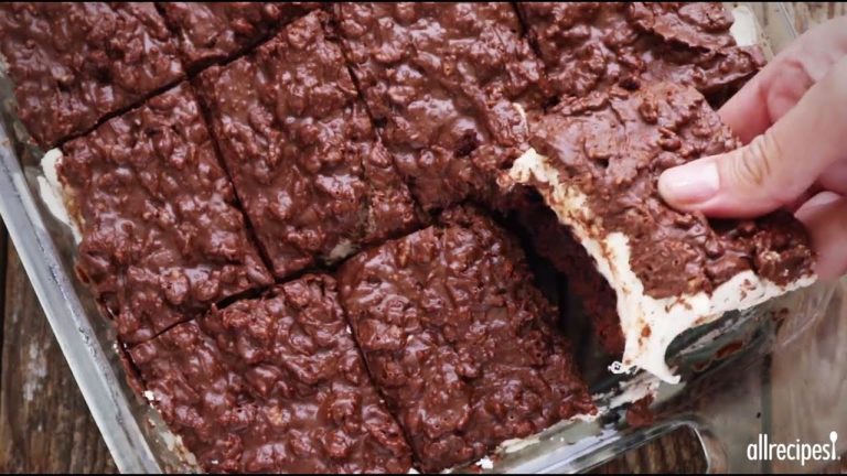 How to Make Brownie Mallow Bars | Dessert Recipes | Allrecipes.com