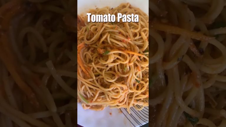 Tomato Pasta Recipe  #shorts