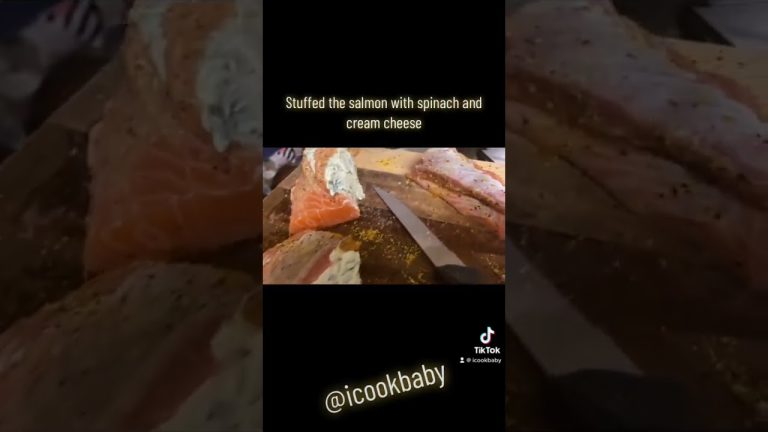 Deep fried stuff salmon #food #viral #mke414 #seafood