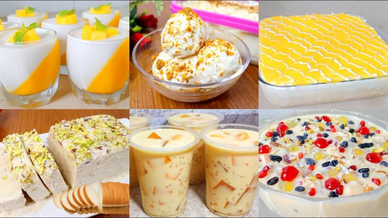 6 Easy Dawat Dessert Recipes For Summer | Quick and Easy Dessert Recipe