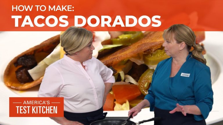 How to Make Crispy Tacos Dorados From Scratch