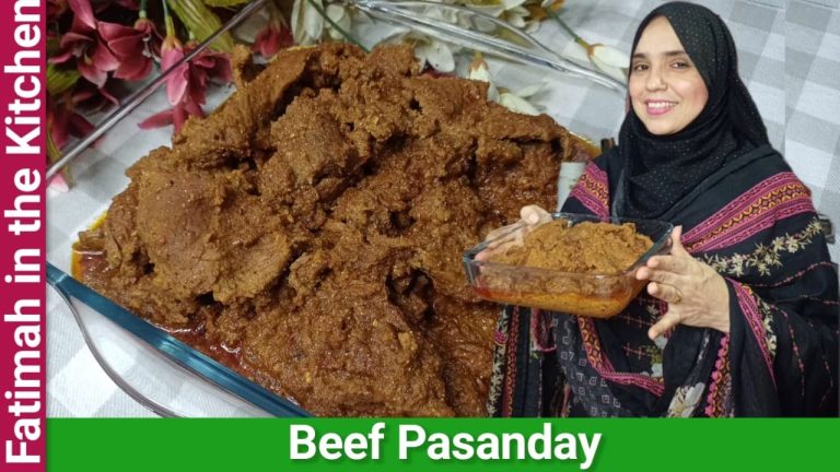 Beef Pasanday | Easy Pasanday Recipe by Fatimah in the Kitchen | Beef Recipes | Urdu/Hindi